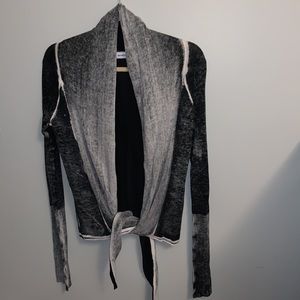 525 America open sweater